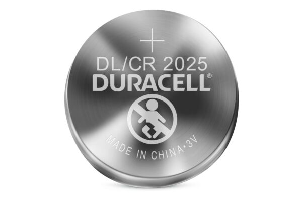 Pile CR2025 3V Lithium Duracell
