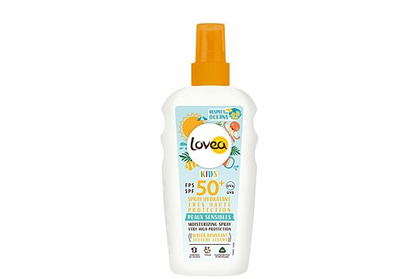 Lovea spray hydratant SPF50+ très haute protection kids 150 ml