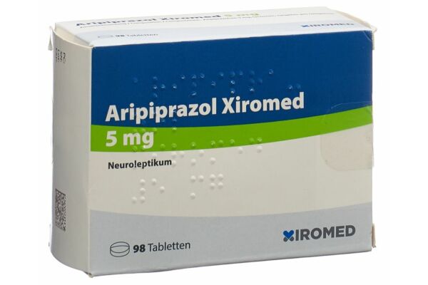 Aripiprazol Xiromed Tabl 5 mg 98 Stk