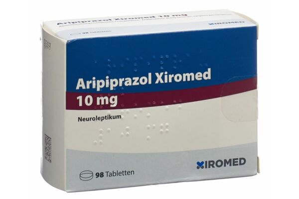 Aripiprazol Xiromed Tabl 10 mg 98 Stk
