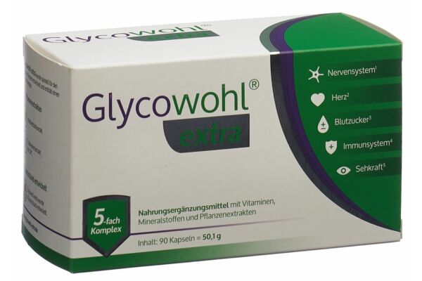 Glycowohl extra caps 90 pce