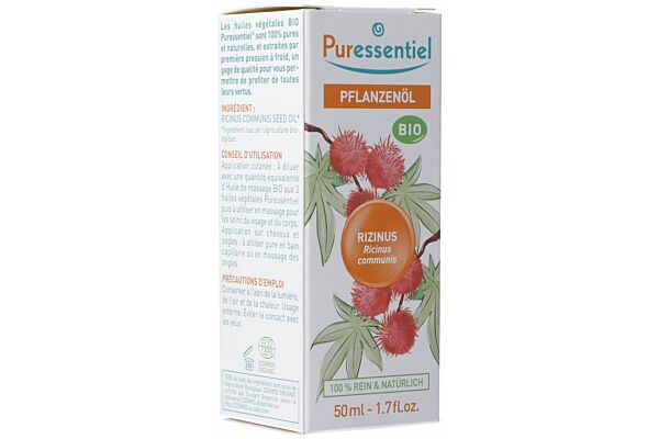 Puressentiel Pflanzenöl Rizinus Bio Fl 50 ml