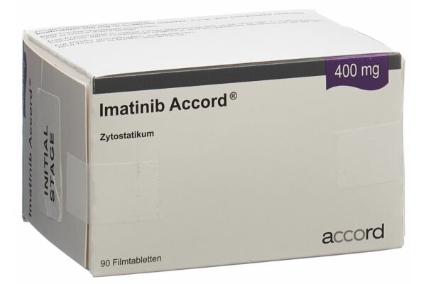 Imatinib Accord Filmtabl 400 mg 90 Stk