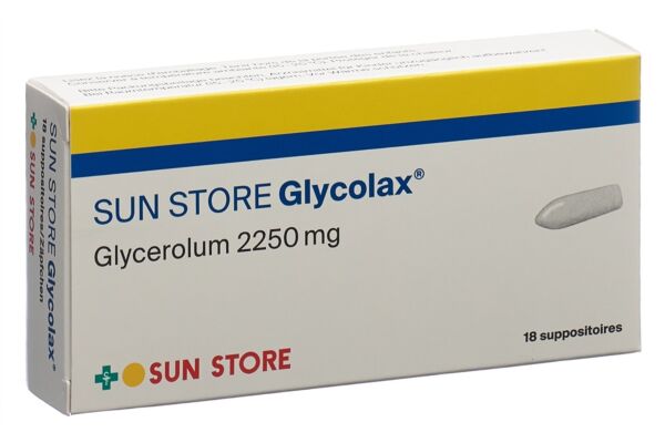 SUN STORE Glycolax supp 18 pce