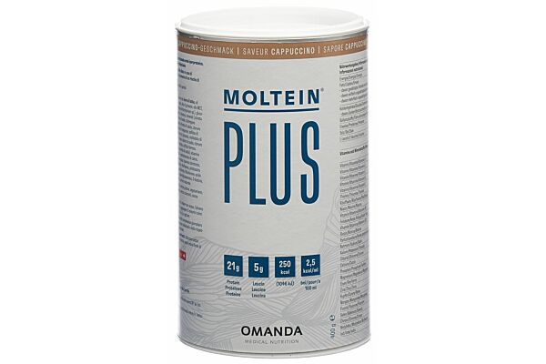 Moltein PLUS 2.5 cappuccino bte 400 g