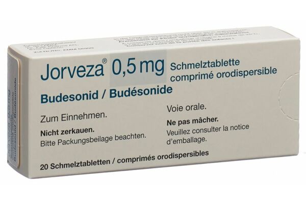 Jorveza Schmelztabl 0.5 mg 20 Stk