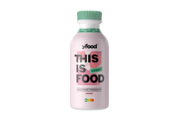 YFood Trinkmahlzeit Vegane Berry Fl 500 ml