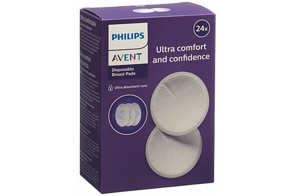 Philips Avent SCF254/13 100 coussinets d'allaitement jetables
