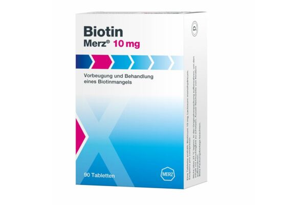 Biotin Merz Tabl 10 mg 90 Stk
