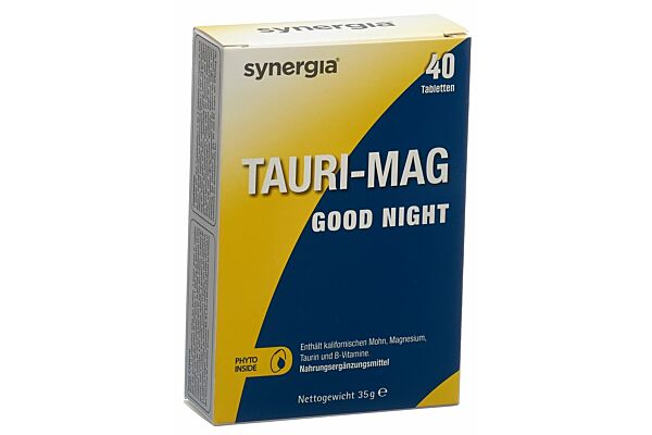Synergia Tauri-Mag Good Night Tabl 40 Stk