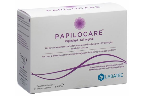 PAPILOCARE Vaginalgel 21 x 5 ml