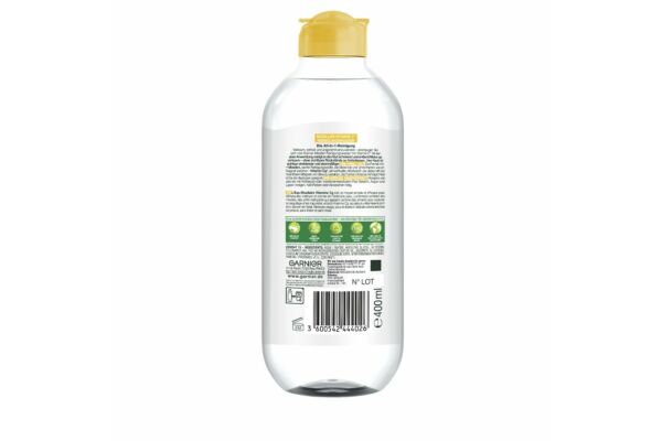 Garnier Vitamin C Mizellen Reinigungswasser Vitamine C Fl 400 ml online  kaufen | SUN STORE