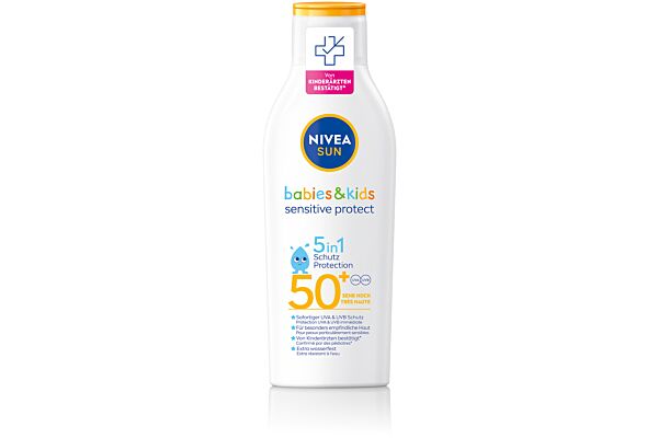 Nivea Protect Sensitive Babies&Kids Lotion FPS50+ fl 200 ml