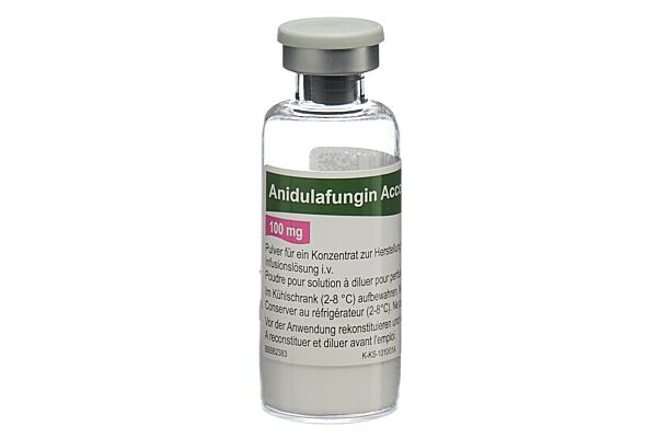 Anidulafungin Accord Trockensub 100 mg Durchstf