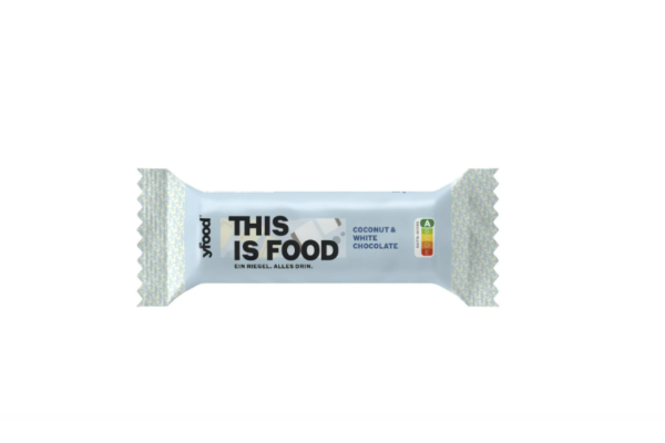 YFood hautes protéines barre noix de coco & chocolat blanc 60 g