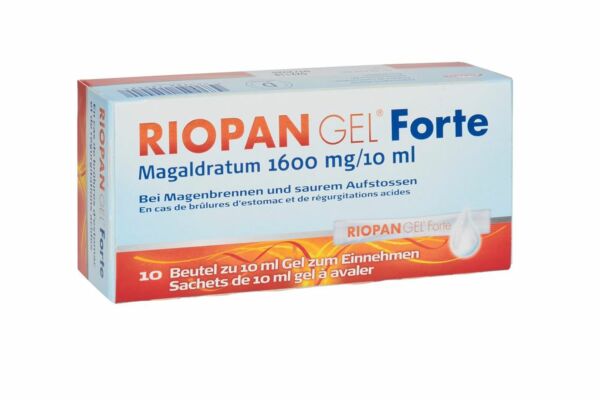 Riopan Gel Forte 1600 mg 10 Btl 10 ml