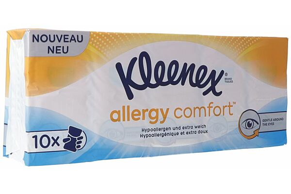 Kleenex mouchoirs Allergy Comfort 10 x 9 pce