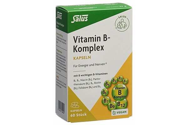 Salus Complexe de vitamines B caps 60 pce