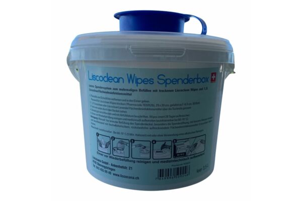 Liscoclean Wipes Spenderbox 3.5l leer