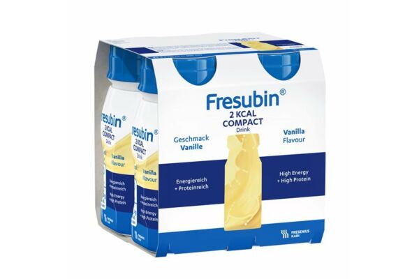 Fresubin 2 kcal Compact DRINK Vanille 4 Fl 125 ml