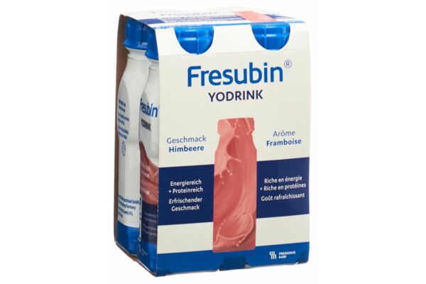 Fresubin YoDrink framboise 4 FlatCap 200 ml