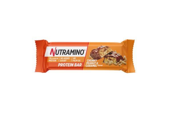 NUTRAMINO Proteinbar Chunky Peanut & Caramel 55 g