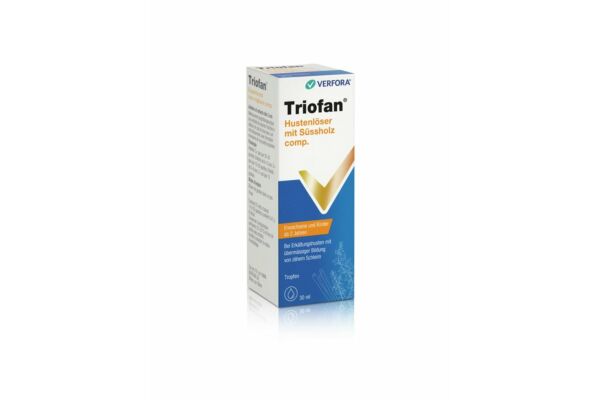 Triofan Expectorant réglisse gouttes fl 30 ml