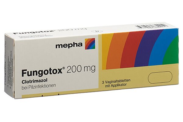 Fungotox cpr vag 200 mg 3 pce