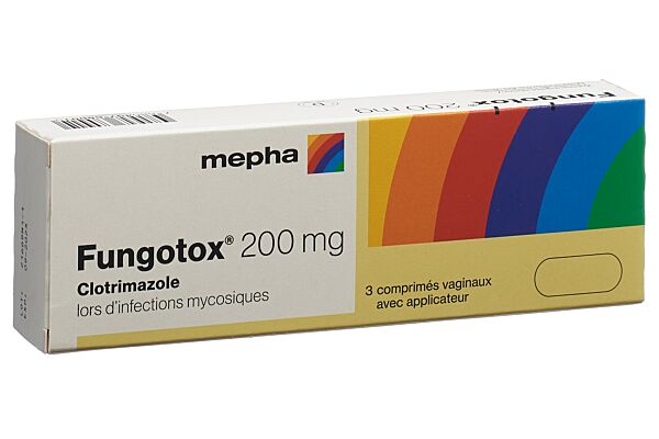 Fungotox cpr vag 200 mg 3 pce