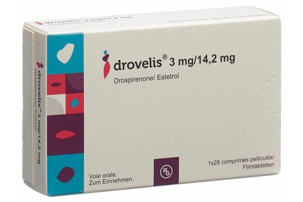 Drovelis Filmtabl 3 mg/14.2 mg 28 Stk