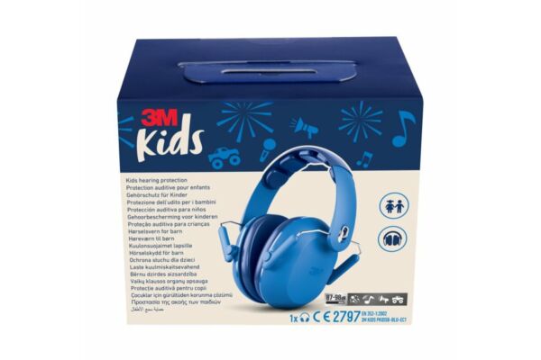 3M Peltor Kapselgehörschutz für Kinder 87-98 dB blau