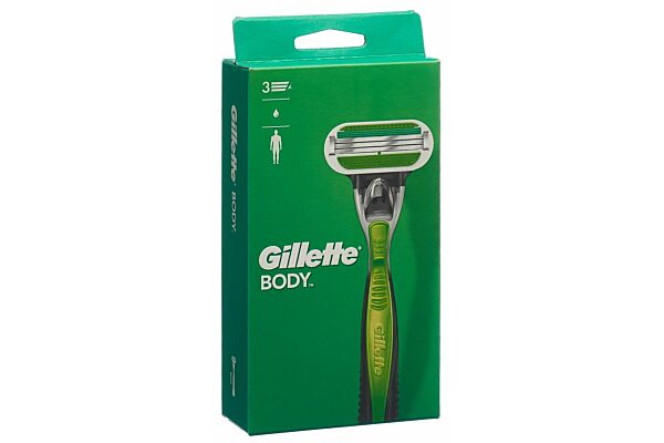 Gillette Body Rasierapparat mit 1 Klinge