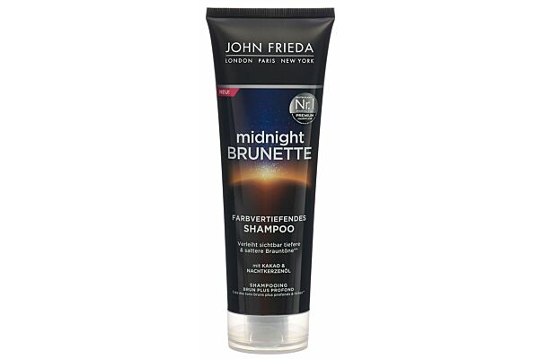 John Frieda Brilliant Brunette Midnight Brunette Shampoo Tb 250 ml