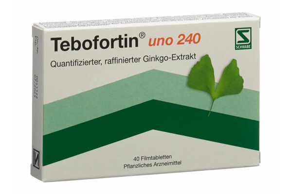 Tebofortin uno cpr pell 240 mg 40 pce