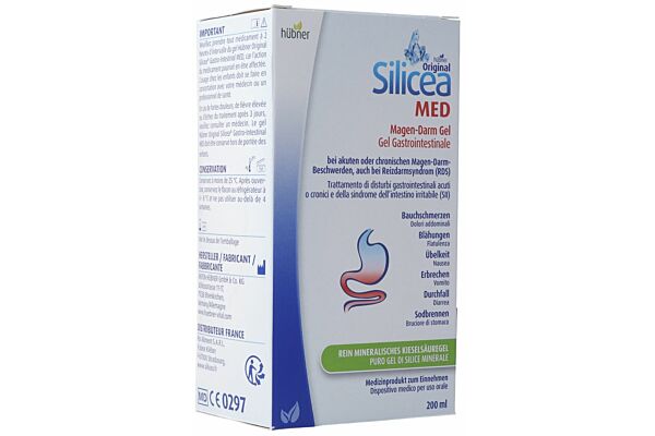 Hübner silicea gastro intestinal gel fl 200 ml à petit prix