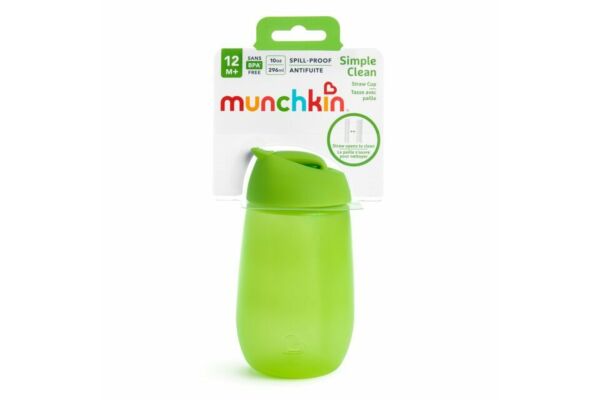 Munchkin Simple Clean Trinkhalm Flasche 296ml