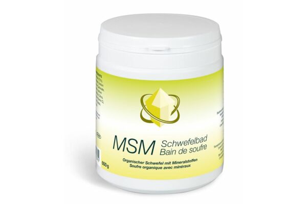 Biosana MSM Schwefelbad organischer Schwefel mit Mineralstoffen Ds 600 g