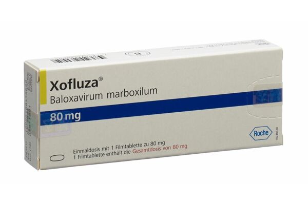 Xofluza Filmtabl 80 mg