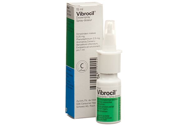 Vibrocil spray nasal fl 15 ml