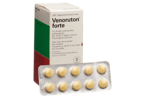 Venoruton forte Tabl 500 mg 100 Stk