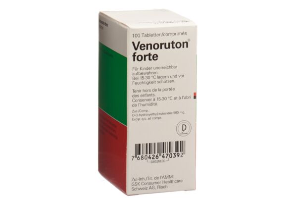 Venoruton forte cpr 500 mg 100 pce