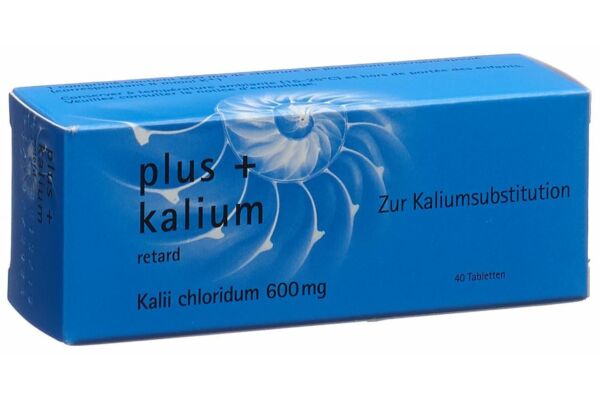 Plus Kalium retard Ret Tabl 600 mg 40 Stk