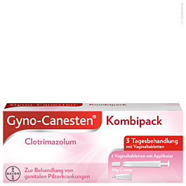Gyno-Canesten® Combipack  Traitement de la mycose vaginale