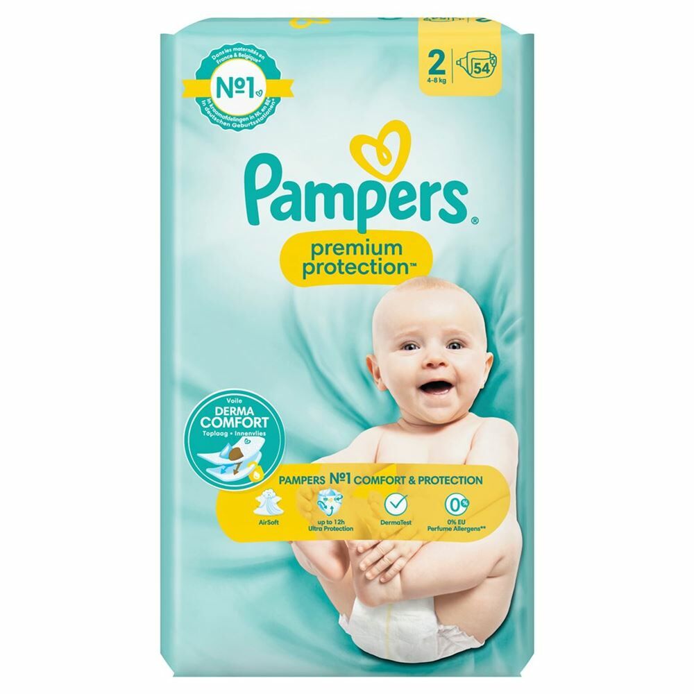 Pampers Premium Protection New Baby Gr2 4-8kg Mini pack économique