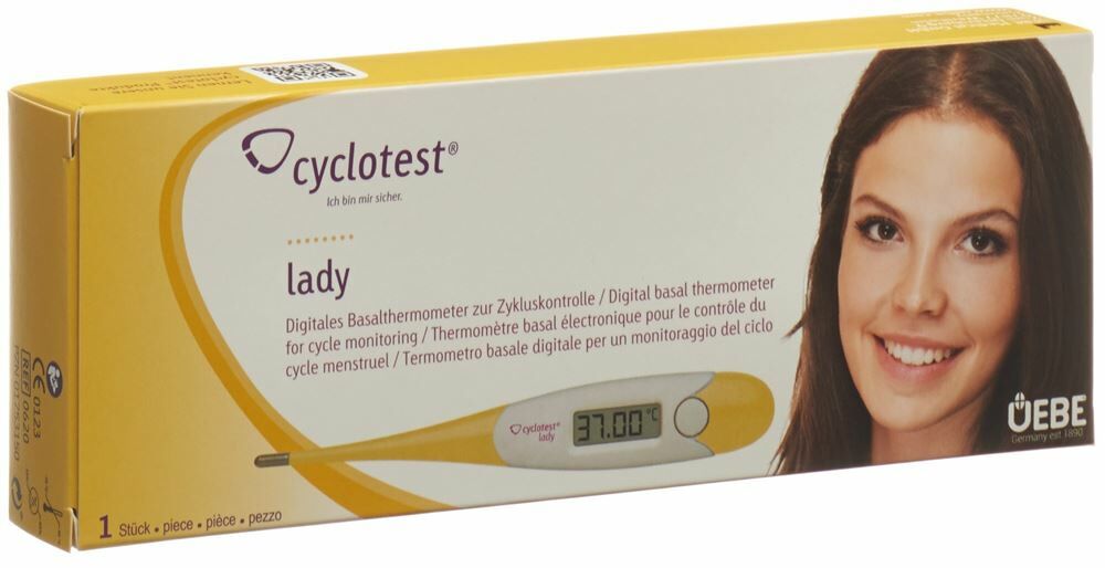 Cyclotest lady thermomètre féminin digital à petit prix