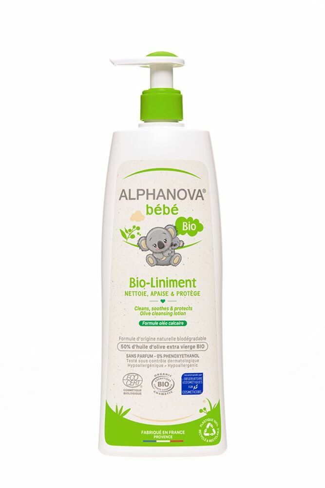 Alphanova BB liniment oleo calcaire bio dist 500 ml à petit prix