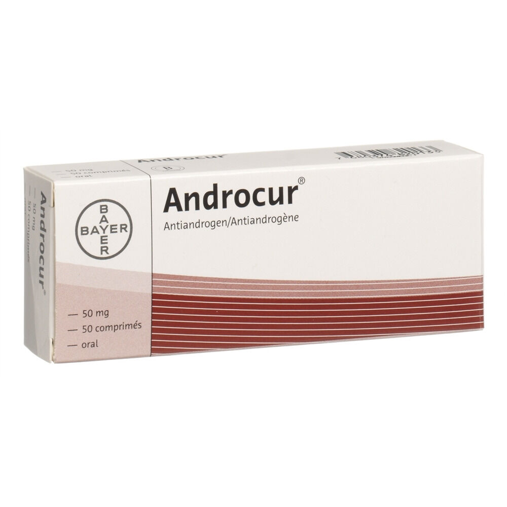Commander Androcur cpr 50 mg 50 pce sur ordonnance | SUN STORE