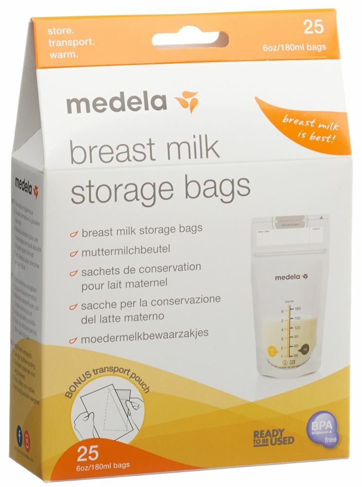 Medela sachets de conservation lait maternel 50 sachets 