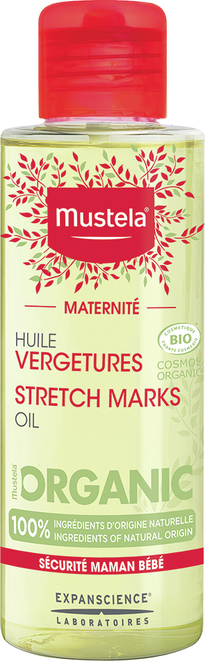 Mustela Maternité huile vergetures BIO 105 ml à petit prix