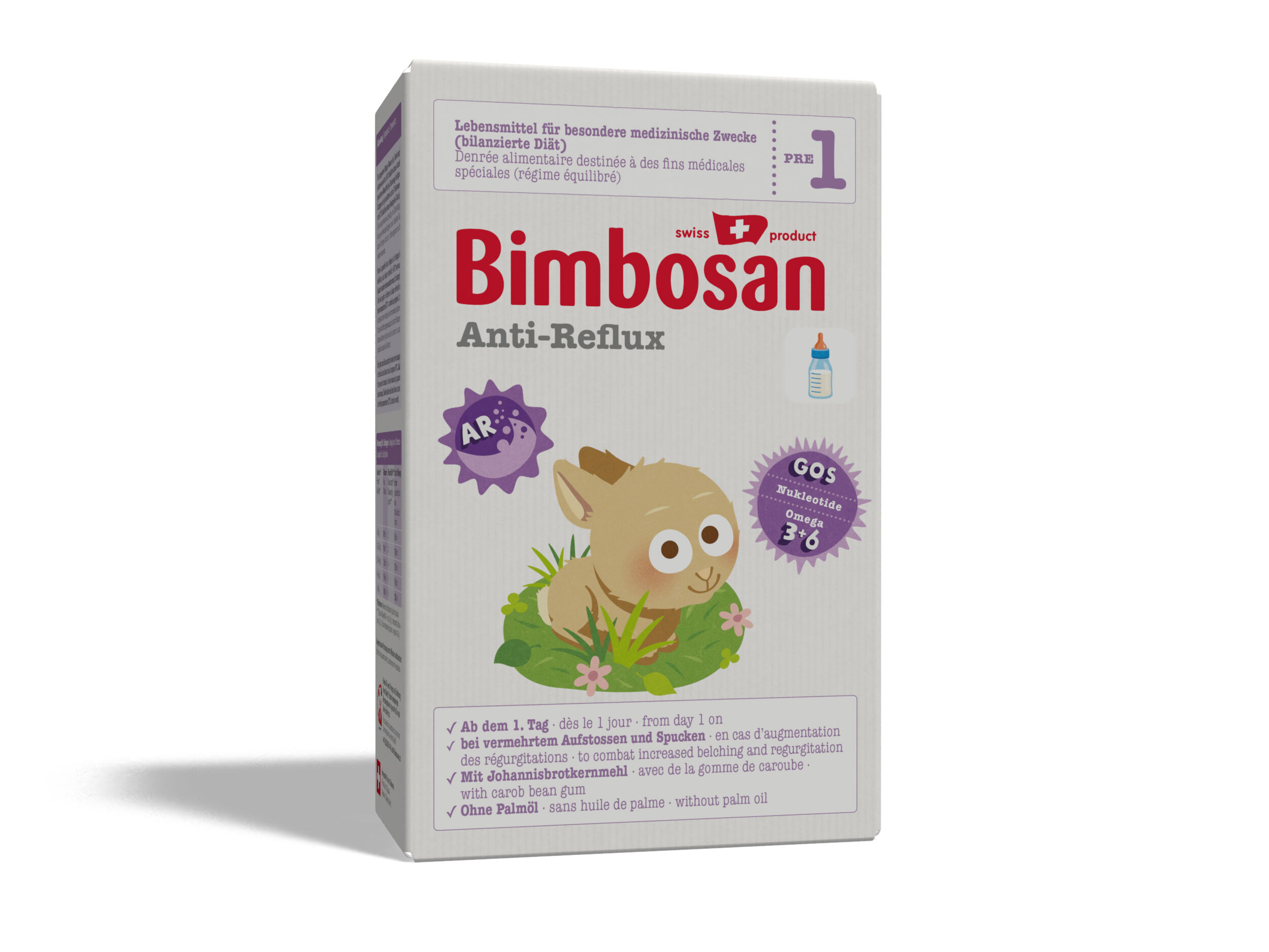 Bimbosan AR 1 lait pour nourrissons sans huile de palme 400 g à